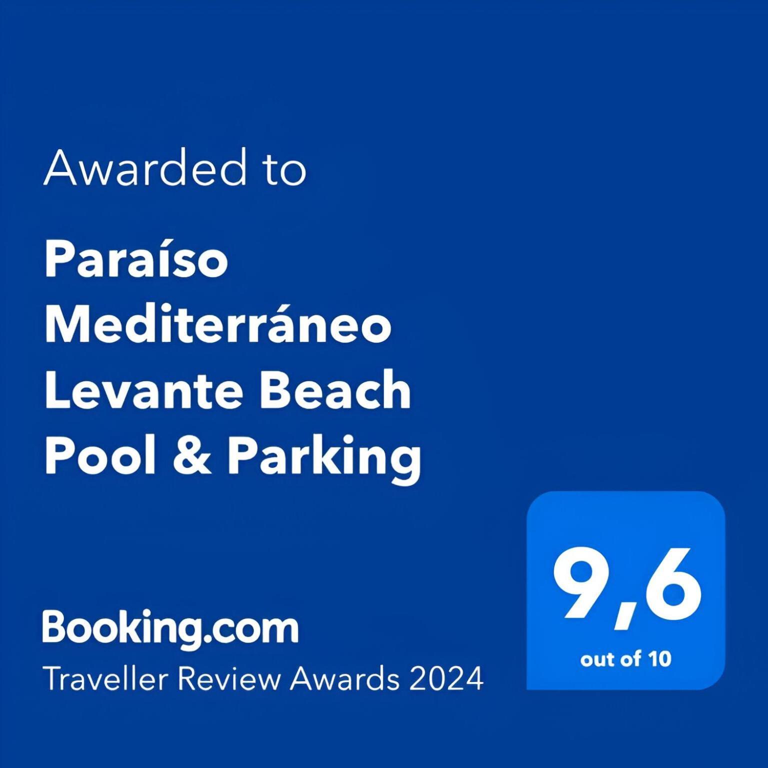 Paraiso Mediterraneo Levante Beach Pool & Parking Benidorm Luaran gambar